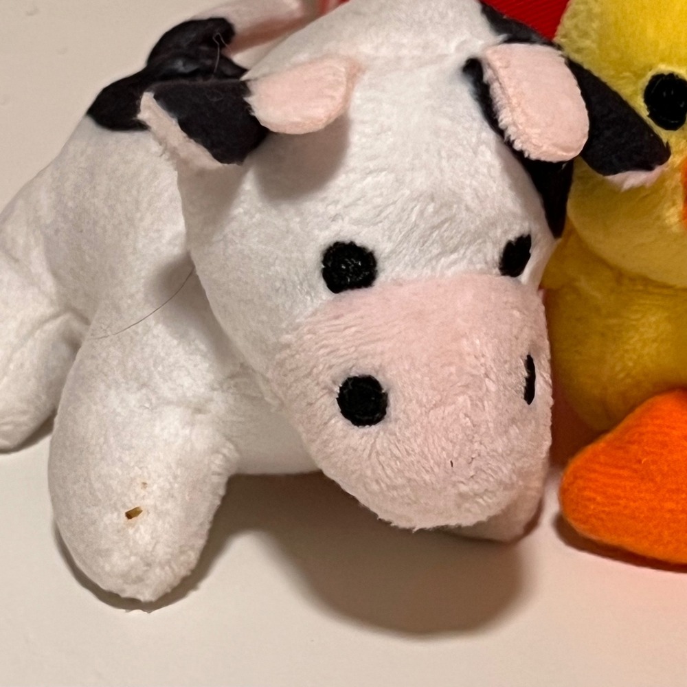 Ebba My Barnyard Friends Soft Plush Playset Toddler Red Multicolored 5pc Animals - Picture 3 of 15